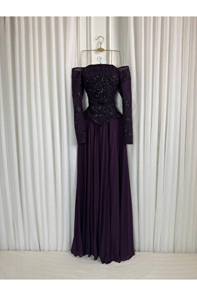 leen fashion evening dress