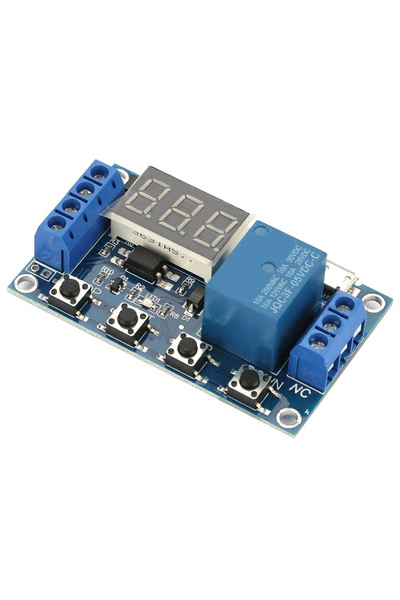 OEM 6-30V Zaman Ayarlı Röleli Modül Röle Kartı Micro USB Girişli