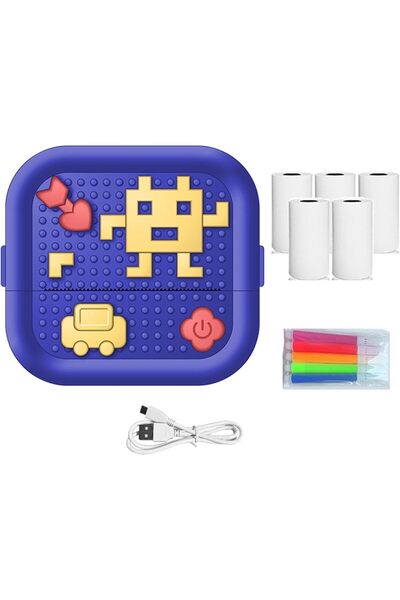 Generic طابعة X spring بلوتوث بدون حبر، جهاز طباعة ملصقات لاسلكي صغير الحجم م...