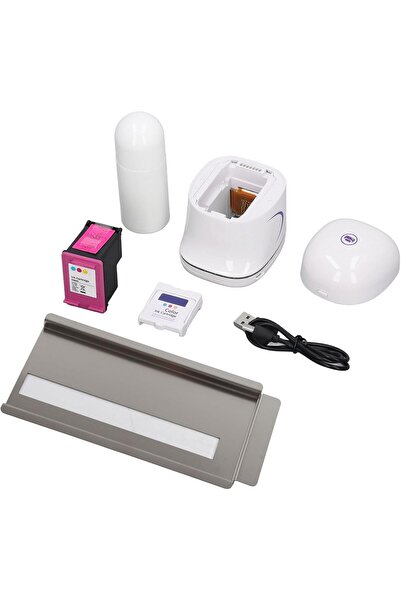 Generic طابعة لاسلكية محمولة باليد من ViaGasaFamido، طابعة نفث حبر صغيرة محمو...