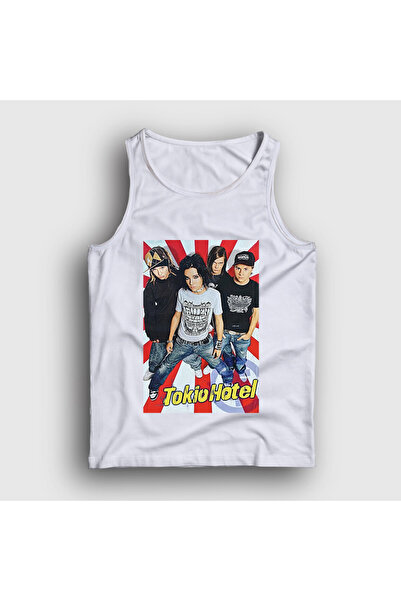 Presmono Unisex White Poster Kaulitz Tokio Hotel Athlete 600643Tt