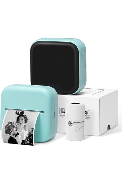 Generic Mini Thermal Printer, Pocket Sticker Printer Label Makers, Inkless Pr...