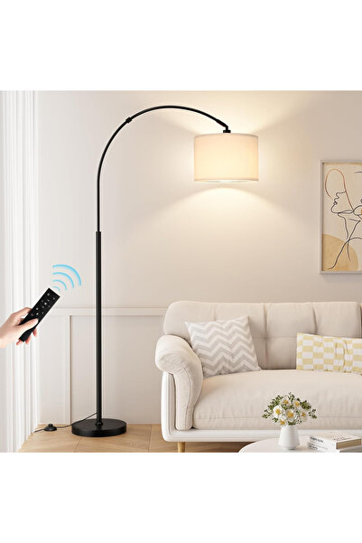 HayaBazaar Arc Floor Lamps for Living Room, Modern Standing Lamp with Adjusta...