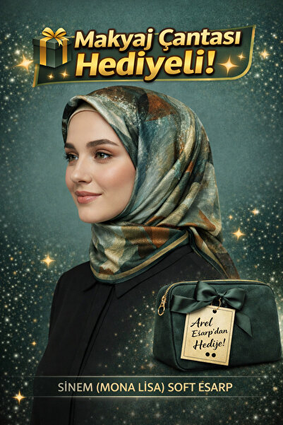 Monalisa Mona Lisa Brown - Turquoise Soft Scarf 90X90 Cotton Fabric Non-Slip ...