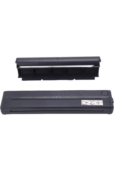 Generic طابعة محمولة، بطارية قابلة للشحن بسعة 2000 مللي أمبير، دقة 300 نقطة ف...