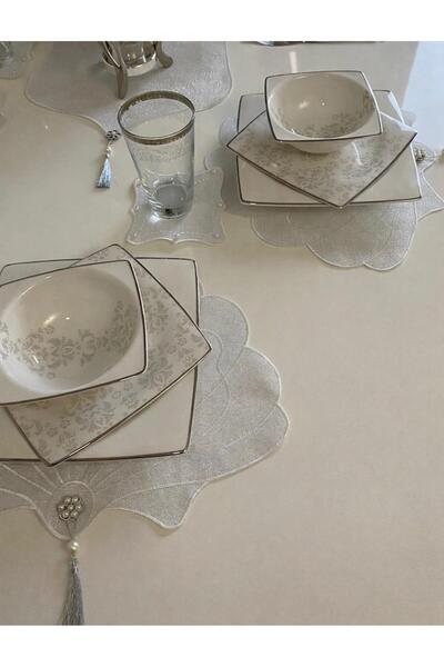 Lady Rio American Serving Set, Supla, Runner, Presentation Set, Serving Napkin, Cocktail Napkin