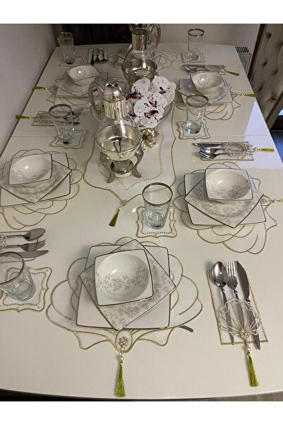 Lady Rio AMERİKANSERVİS,SUPLA,RUNNER,YEMEK SUNUM TAKIMI,SERVİS PECETESİ,KOKTE...