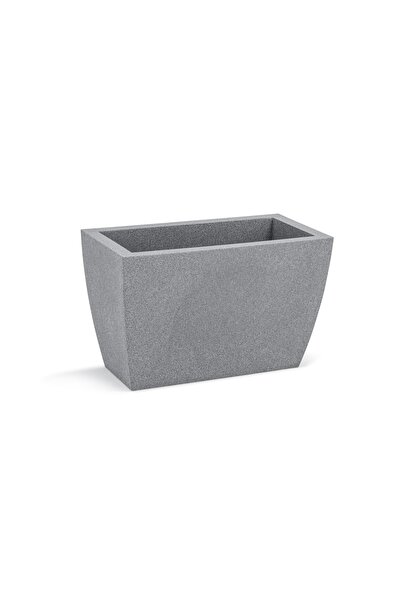 AltınPeyzaj Fiber Saksı Granit Desenli Dikdörtgen 90 Litre