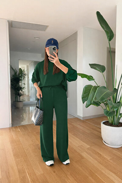 YAKAMEL Women's Premium Long Sleeve Tracksuit Set