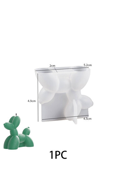 Choice1 قالب سيليكون على شكل كلب بالون، قالب سيليكون على شكل جرو لتزيين يدوي ...