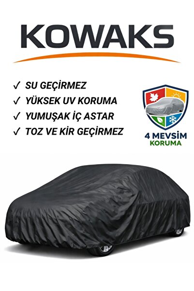 KOWAKS Opel Astra J Kasa Sedan Oto Branda, Araba Brandası, Siyah