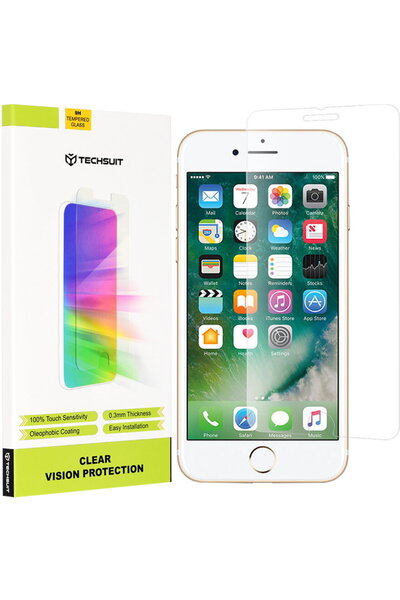 Techsuit Clear Vision Glass for Apple iPhone 7 / 8 / SE 2 / SE 3 - Transparent