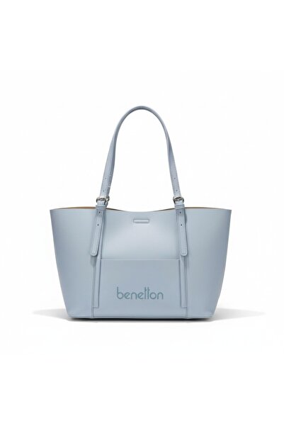 United Colors of Benetton Kadın Omuz Çantası BNT1512 - Mavi
