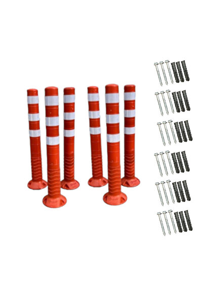 Park Trafik Esnek Otopark Dubası Plastik Yol Şerit Ayırıcı Trafik Dubası 75cm...