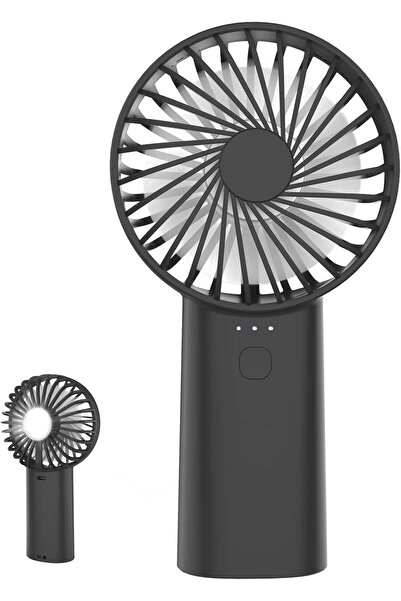 Generic Portable Mini Fan, 5000mAh Powerful Handheld Fan Rechargeable With Fl...
