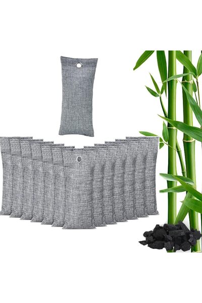 Arabest 12 Pack Bamboo Charcoal Air Purifying Bags,Bamboo Charcoal Deodorizer...