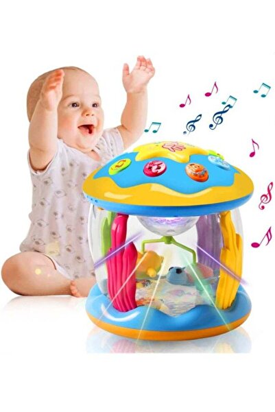 Arabest Baby Toys from 6 to 12 Months of Age Music Learning Toys Ocean Spinni...