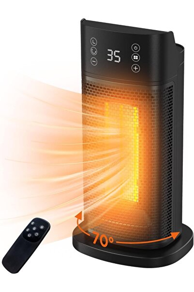 Generic 2000W Space Heater Indoor with Thermostat, 15.6 inch PTC Electric Hea...