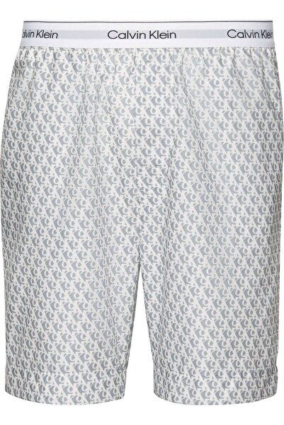 Calvin Klein SLEEP SHORT, VTD Gri Erkek Şort