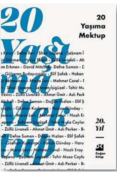 Doğan Kitap 20 Yaşıma Mektup