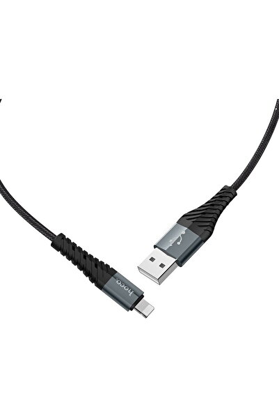 Hoco Cablu de date USB-A la Lightning 12W, 2.4A, 1m - Încărcare rapidă (X38) ...