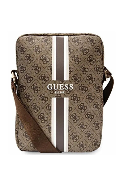 Guess Bag GUTB 10 P 4 RPSW 10" brown/brown 4 G Stripes Tablet Bag