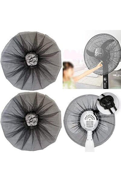Generic ELECDON Fan Cover, 2 Pack 16" Washable Pedestal Fan Dustproof Cover, ...