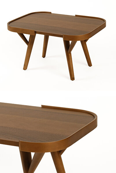 Eymense Butterfly Yan Sehpa Ceviz