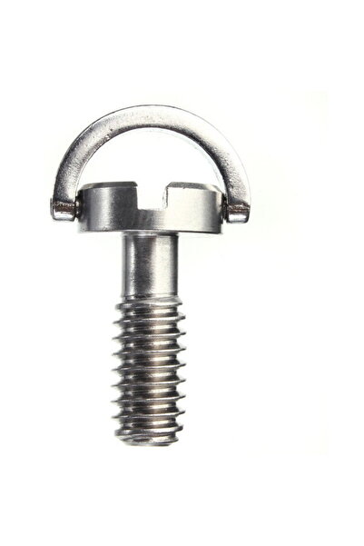 Generic 1/4 Inch Steel Screw with Ear 21mm for Tripod/Monopod/Rig