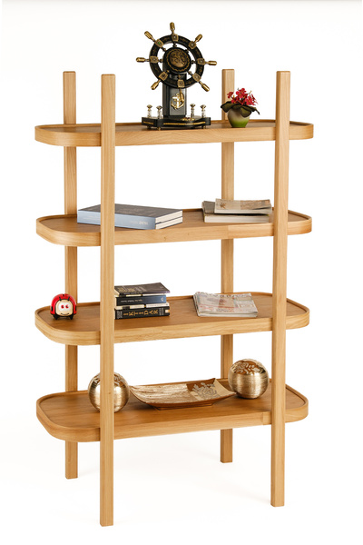 Eymense Alaska Kitaplık Meşe