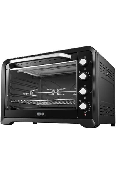 Generic HAAM Oven With Grill And Fan - 80 Liters - Black - 2400 Watt - Non-St...