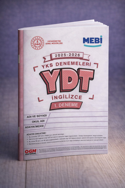 Yetsis Yayınları YDT (YDS) Mebi Deneme Sınavları (5 Deneme 5 Kitapçık) - YKS ...