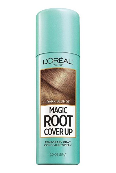 Loreal Elvive بخاخ لوريال باريس ماجيك روت لتغطية الشيب، لون أشقر داكن، 2 أونصة