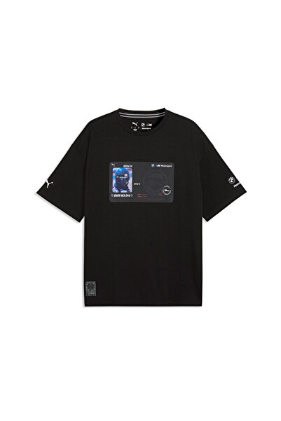 Puma Bmw Mms Lifestyle Tee Men's Casual T-Shirt 63542601 Black
