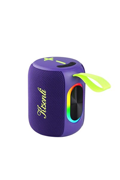 Kisonli K27 ( 8 Watt, Çift Baslı, RGB Işıklı Ses Bombası)