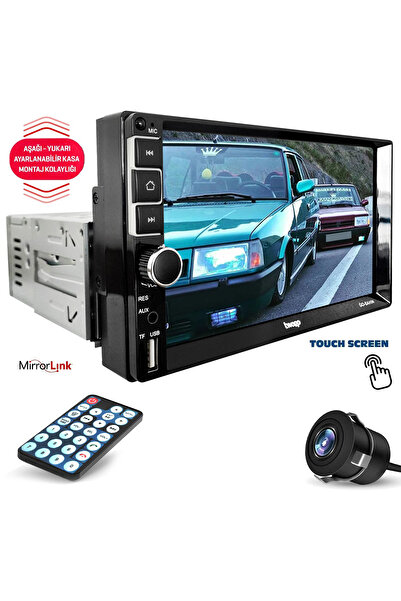 Twogo GO-ŞAHİN Tofaş Double Teyp 7 İnç 4X50 Watt Mirrorlink Ayarlanabilir