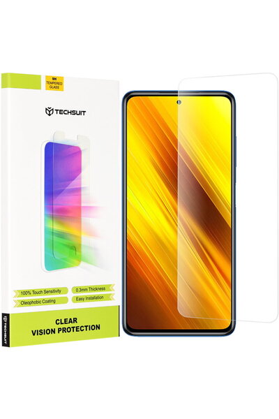 Techsuit Sticlă Clear Vision pentru Xiaomi Poco X3 / Poco X3 NFC / Poco X3 Pr...