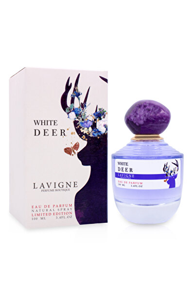 LaVigne White Deer Eau de Parfum for Women, 100ml, White