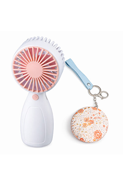 OEM Set cadou vara ventilator de mana portabil 6 x 13.5 cm si Oglinda de buzu...
