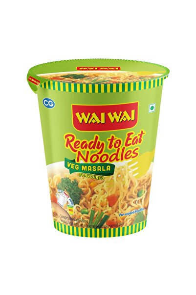 WAİ WAİ نودلز سريعة التحضير بالخضراوات، 65 غرام