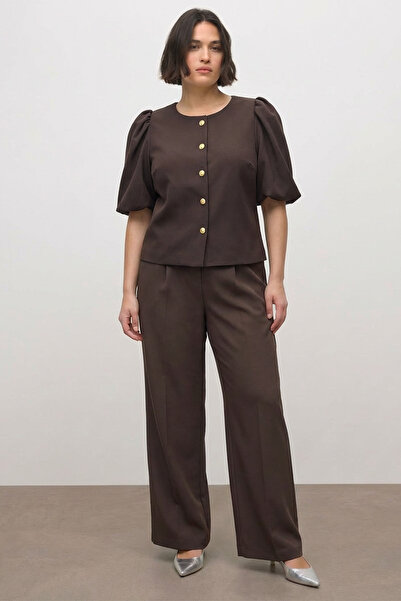 MYLİNE Къса яке с буфан ръкави