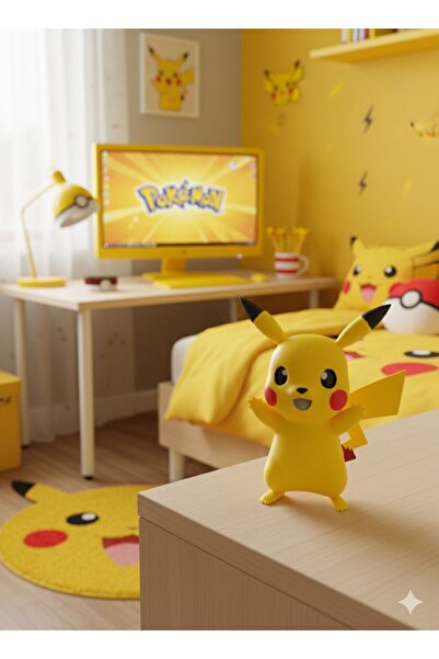 HEDİYEVİM Pokemon Figür Oyuncak Pikachu 13 CM