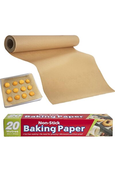 Generic ورق خبز شيفول للمطابخ، ورق زبدة غير مبيض، لفة مع شفرة منشار شريطي، 66...