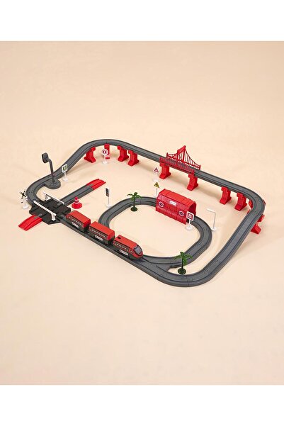 PlayNation مجموعة قطار لعبة إنقاذ مدينة الهنود من بلاي نيشن، تعمل بالبطارية، ...