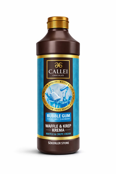 Callei Bubble Gum Waffle Pankek & Krep Sos (1KG)