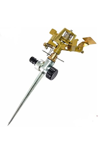 KL HOME Metal Tüm Gövde Kazıklı Fiskiye Bahçe Çim Sulama Fiskiye ( 1 adet fiy...