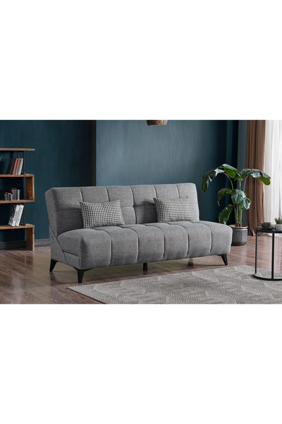 Meşe Home Dublin Kolsuz Kanepe | Modern Tasarım, Konforlu ve Şık 3’lü Koltuk