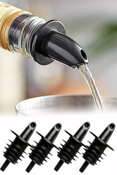 Binbirreyon Plastic Bottle Spout Bottle Stopper Quantitative Oil Pot Wine Pou...