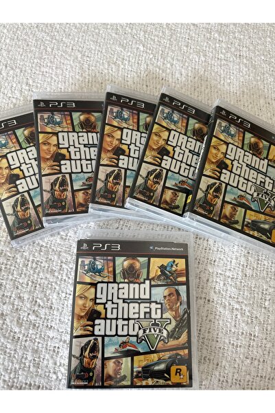 Ubisoft Ps3 gta 5 grand theft auto 5 full içerik 10/10 kondüsyon haritalı