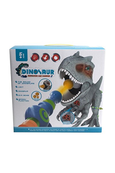 Fab N Funky لعبة ديناصور هوائية يمكنك صنعها بنفسك، مزودة بإضاءة وصوت وشاشة LC...